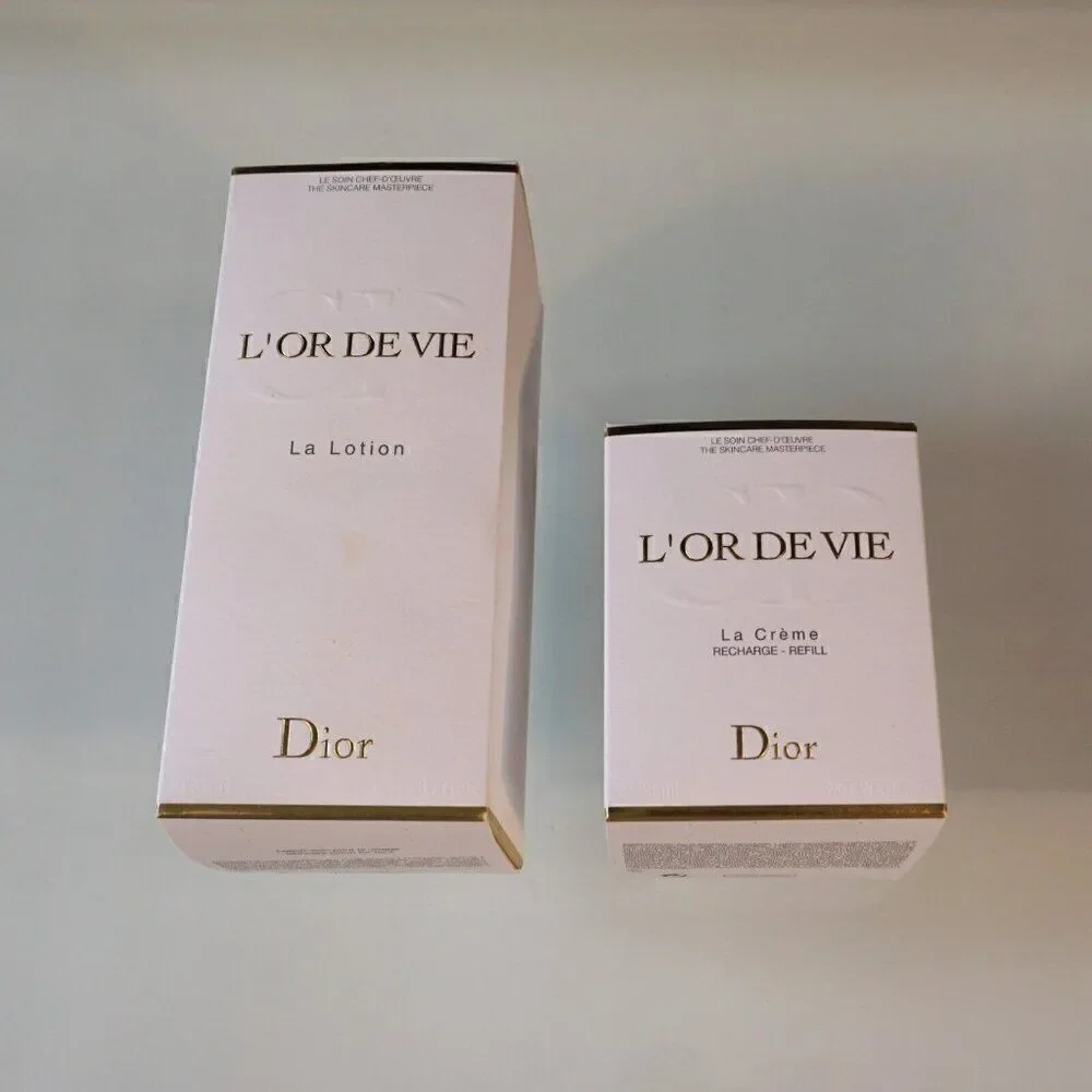 Dior L'or De Vie Empty Storage Packing Boxes